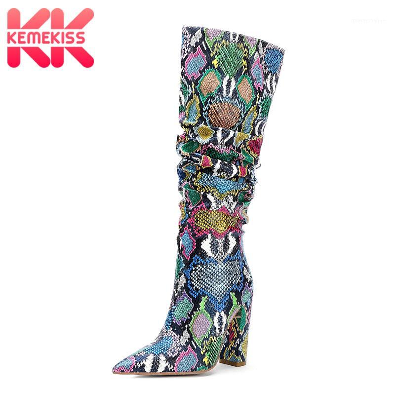 KemeKiss Colorful Women Knee High Boots Fashion Sexy Winter Women Shoes Club Pointed Toe Snake Pattern Mujer Zapatos Size 33-451, Beige
KemeKiss Colorful Women Knee High Boots Fashion Sexy Winter Women Shoes Club Pointed Toe Snake Pattern Mujer Zapatos Size 33-451, Beige