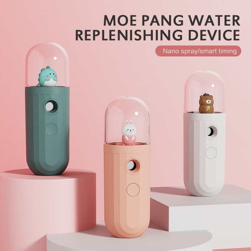 Rechargeable Cute Animal Nano Mist Spray Handy Atomization Mini Facial Moisturizing Beauty Instrument Facial Skin Care Tools
Rechargeable Cute Animal Nano Mist Spray Handy Atomization Mini Facial Moisturizing Beauty Instrument Facial Skin Care Tools