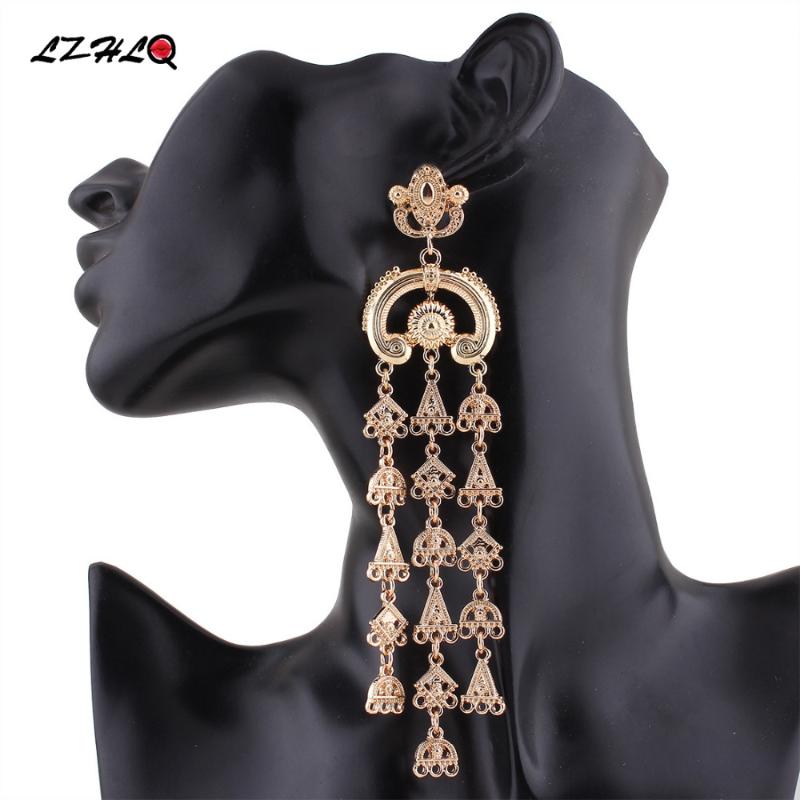 LZHLQ 2020 Fashion Brand Jewelry Geometric Splice Tassel Earrings Women Maxi Metal Carving Long Drop Earrings Accessories
LZHLQ 2020 Fashion Brand Jewelry Geometric Splice Tassel Earrings Women Maxi Metal Carving Long Drop Earrings Accessories