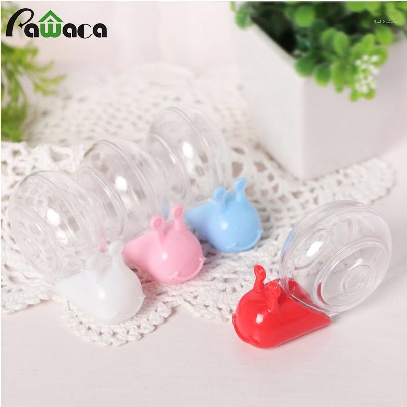 12pcs/set Transparent Plastic Snail Shape Candy Box with Lids Candy Jars Bottles for Baby Shower Wedding Birthday Party1
12pcs/set Transparent Plastic Snail Shape Candy Box with Lids Candy Jars Bottles for Baby Shower Wedding Birthday Party1