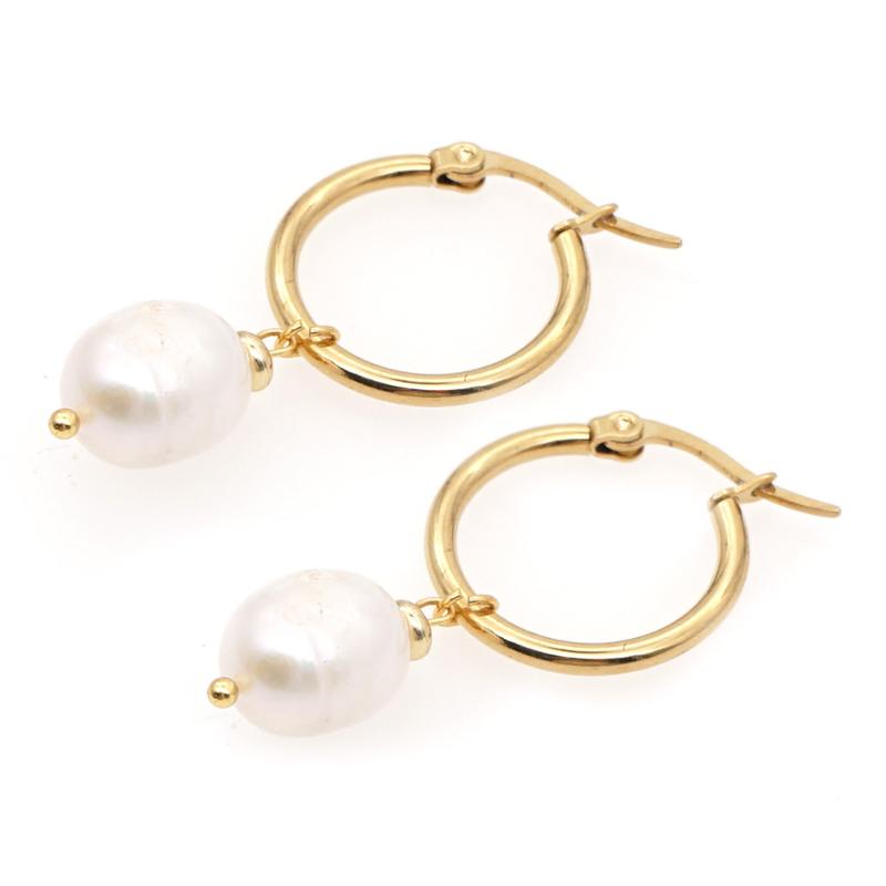 Go2boho Freshwater Pearl Earring Christmas Women Jewelry Handmade Stainless Steel Natural Pearl Pendants Earrings 
Go2boho Freshwater Pearl Earring Christmas Women Jewelry Handmade Stainless Steel Natural Pearl Pendants Earrings