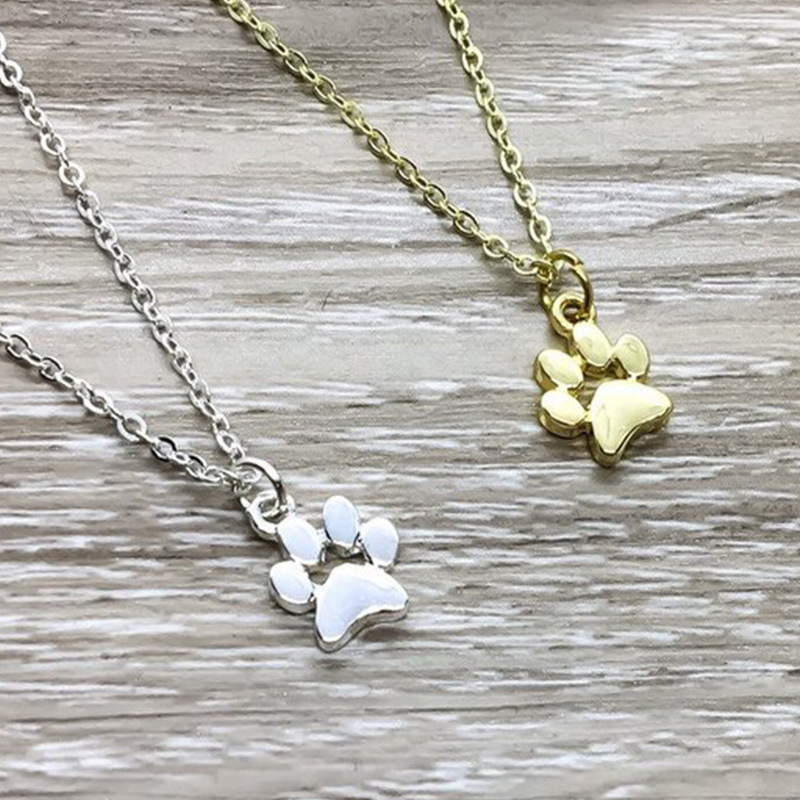 Februaryfrost Brand Cute Animal Paw Charm Choker Necklace 925 Sterling Silver Dog Cat Paw Pendant Necklace Women Jewelry Accessories Party G
Februaryfrost Brand Cute Animal Paw Charm Choker Necklace 925 Sterling Silver Dog Cat Paw Pendant Necklace Women Jewelry Accessories Party G