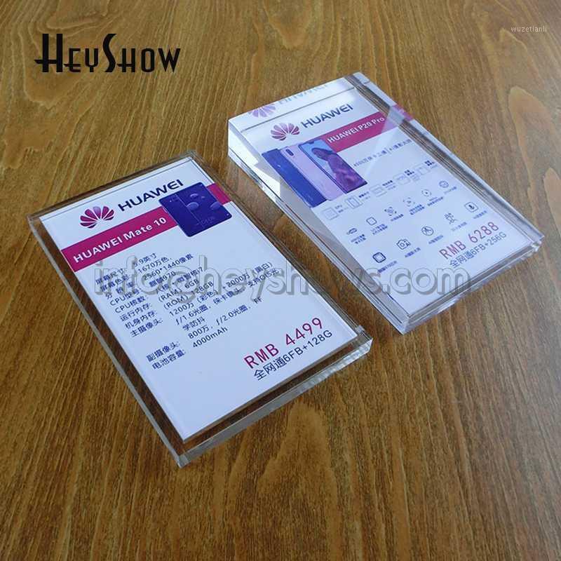 10 pcs Acrylic Phone Price Tag Holder Tablet Price label Display Stand Commodity Display Base Transparent For Retail Shop1
10 pcs Acrylic Phone Price Tag Holder Tablet Price label Display Stand Commodity Display Base Transparent For Retail Shop1