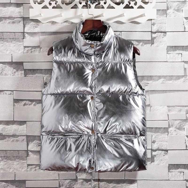 2020 New Arrival Brand Men Sleeveless Jacket Winter Padden Vest Male Slim Vest Mens Windproof Warm Waistcoat Gold Silver, Gold waistcoat men 
2020 New Arrival Brand Men Sleeveless Jacket Winter Padden Vest Male Slim Vest Mens Windproof Warm Waistcoat Gold Silver, Gold waistcoat men