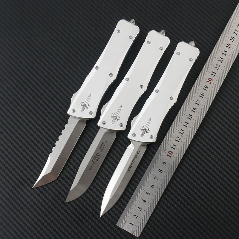Microtech COMBAT TROODON Automatic knife D2 Blade CNC T6-6061 Aluminum alloy handle Tactical knife pocket knives Outdoor Survival EDC Tool
Microtech COMBAT TROODON Automatic knife D2 Blade CNC T6-6061 Aluminum alloy handle Tactical knife pocket knives Outdoor Survival EDC Tool