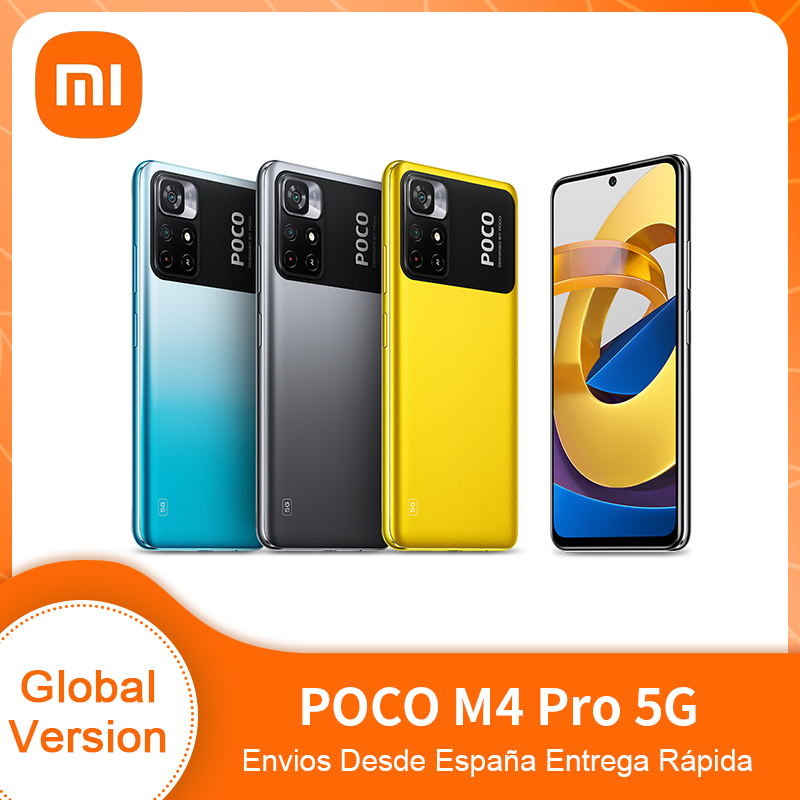

xiaomi POCO M4 Pro 5G NFC 4GB 64GB/6GB 128GB Smartphone MTK Dimensity 810 6.6 inches 33W Pro 50MP 5000mAh