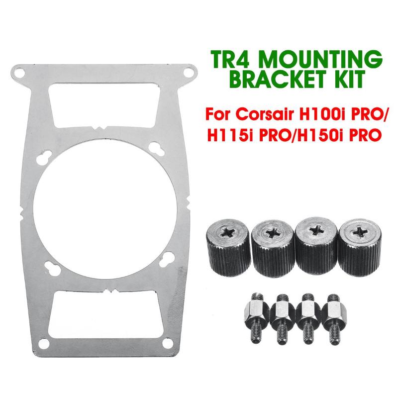 For Hydro Series H100i PRO/H115i PRO/H150i PRO CPU Cooler Fan Bracket TR4 Mounting Bracket Kit Heatsink Holder Base
For Hydro Series H100i PRO/H115i PRO/H150i PRO CPU Cooler Fan Bracket TR4 Mounting Bracket Kit Heatsink Holder Base