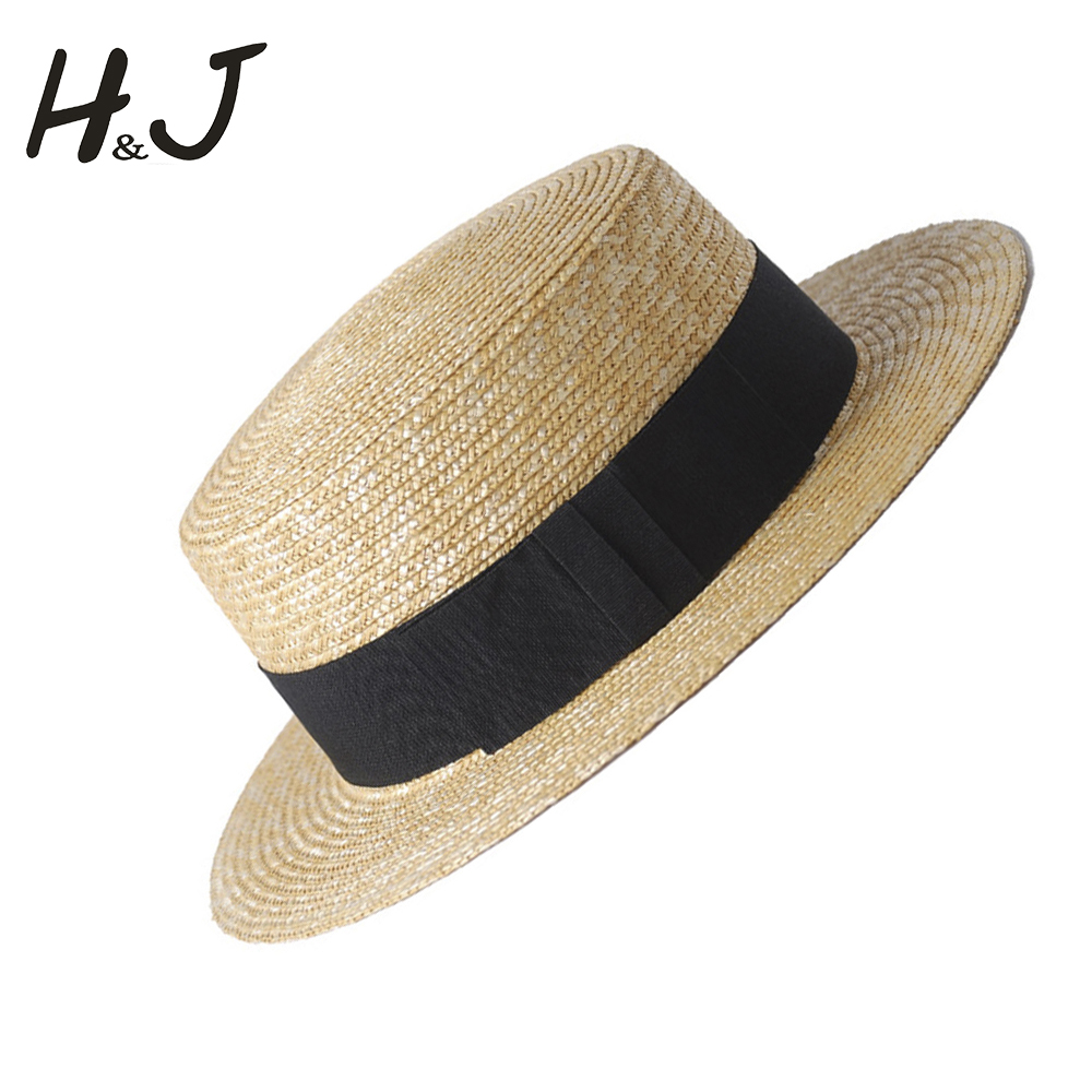 2020 100% Wheat Straw Summer Sun hat For Women Flat Prok Pie Wide Brim Boater Beach Fedora Sunbonnet
2020 100% Wheat Straw Summer Sun hat For Women Flat Prok Pie Wide Brim Boater Beach Fedora Sunbonnet