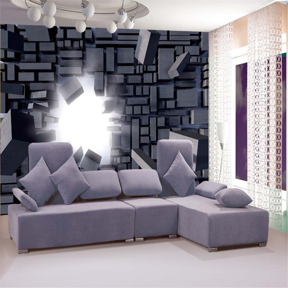Custom wallpaper 3d photo mural wall painting creative sofa background wall paper 3d Papel de parede
