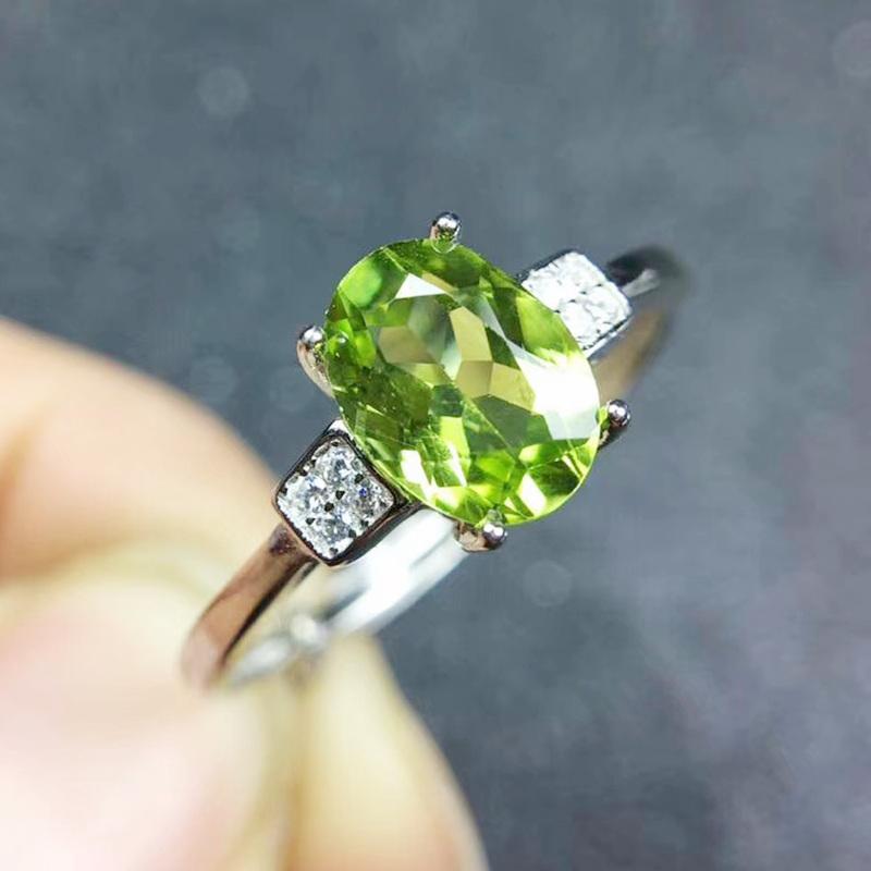 Cluster Rings Natural Real Peridot Ring Per Jewelry 925 Sterling Silver 5*7mm 0.95ct Oval Gemstone Fine J210322, Golden;silver
Cluster Rings Natural Real Peridot Ring Per Jewelry 925 Sterling Silver 5*7mm 0.95ct Oval Gemstone Fine J210322, Golden;silver