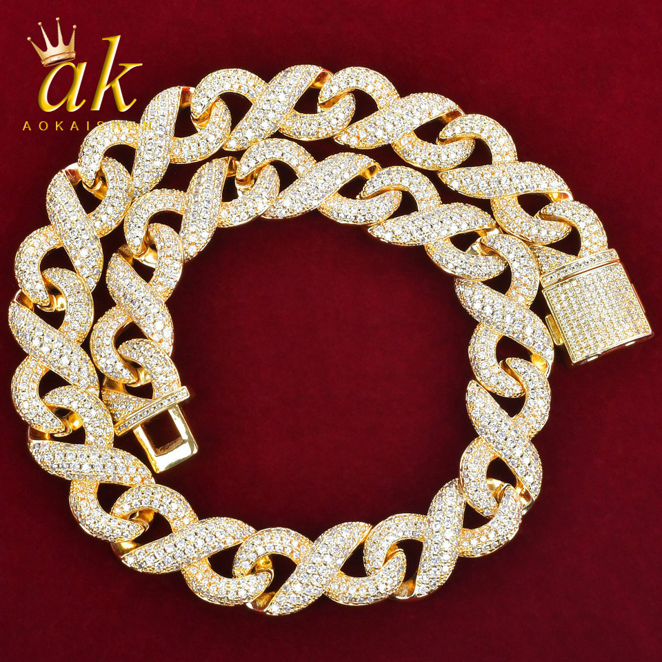 Iced-out 12MM Solid Back Cuban Chain 18k Real Gold Color Statement Necklace Material Copper 3A Cubic Zircon Hip Hop Rock Street Jewelry
Iced-out 12MM Solid Back Cuban Chain 18k Real Gold Color Statement Necklace Material Copper 3A Cubic Zircon Hip Hop Rock Street Jewelry
