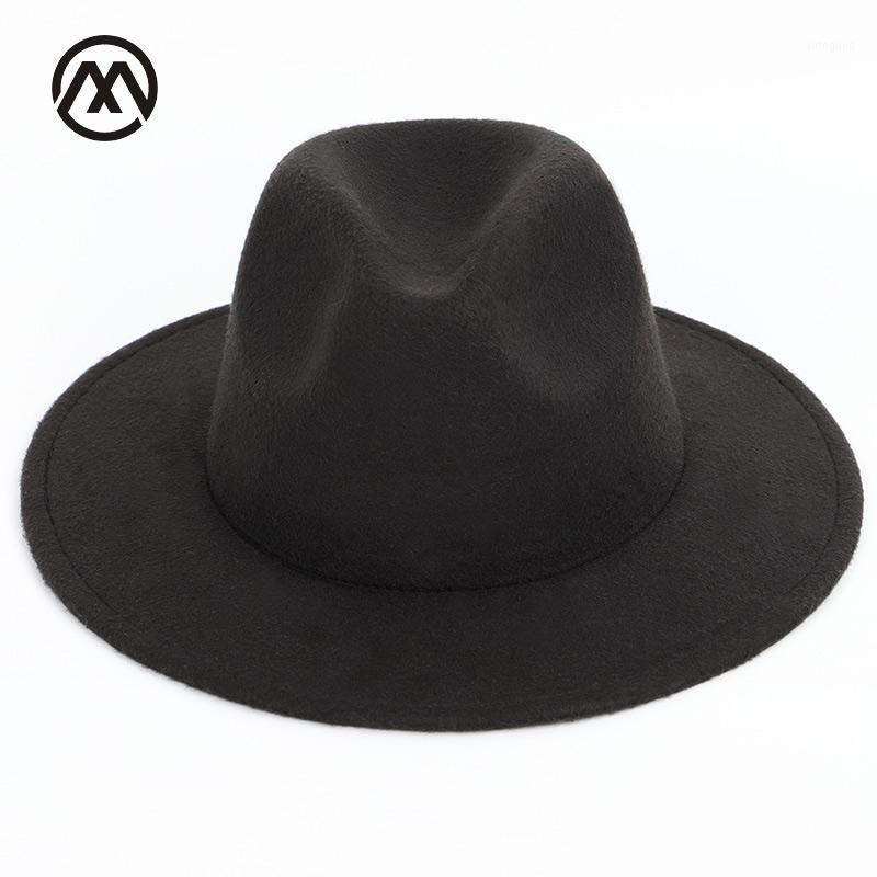 Wide Brim Hats Men's Solid Color Fashion Big Along The Classic Hat Large Size 60CM Men And Women Universal Adjustable Fedora Man Jazz1, Black
Wide Brim Hats Men's Solid Color Fashion Big Along The Classic Hat Large Size 60CM Men And Women Universal Adjustable Fedora Man Jazz1, Black