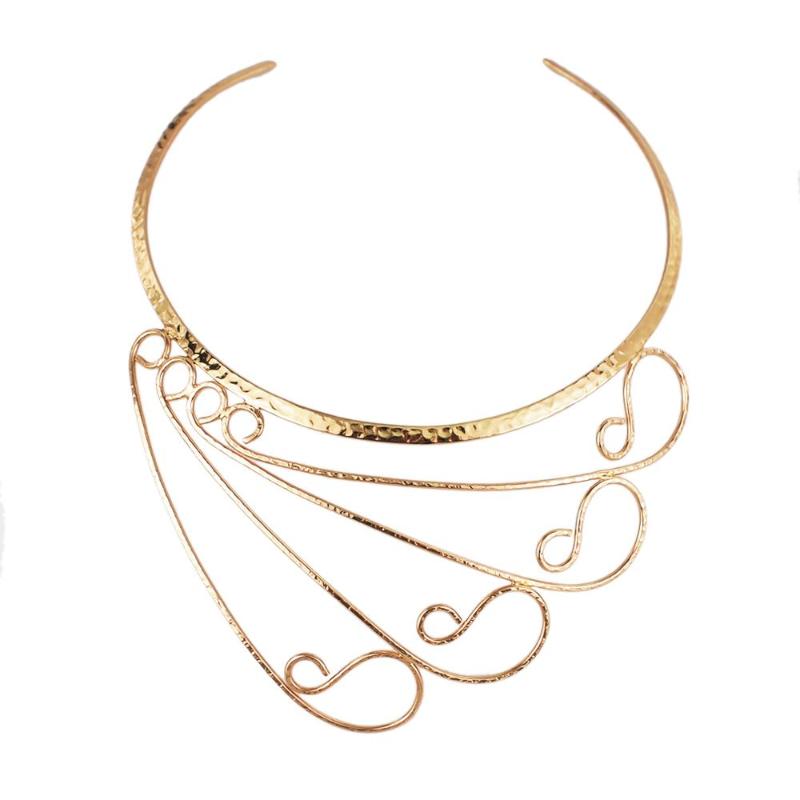 Alloy Fashion Torques Collar Choker Necklace For Women Peacock Shape Of Hollow Necklaces Statement Jewelry UKEN
Alloy Fashion Torques Collar Choker Necklace For Women Peacock Shape Of Hollow Necklaces Statement Jewelry UKEN