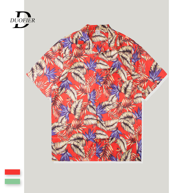 Summer Men Printing Shirts 2019 New Trend Casual Hawaii Floral Shirt Beachwear Mens Loose Breathable Holiday Clothing Big Size, Xn6012 red
Summer Men Printing Shirts 2019 New Trend Casual Hawaii Floral Shirt Beachwear Mens Loose Breathable Holiday Clothing Big Size, Xn6012 red