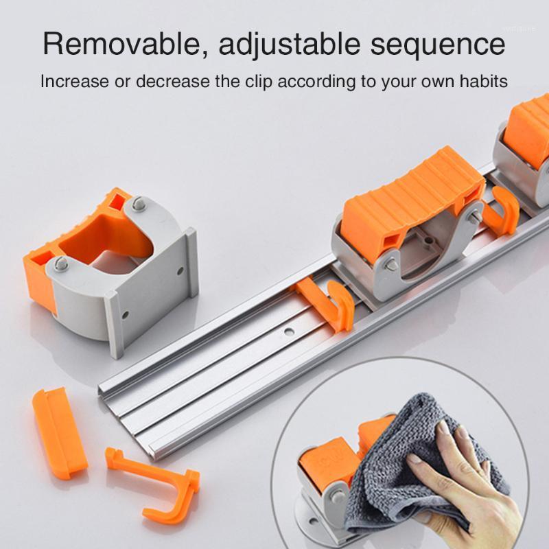 Strong Bearing Space Saving Storage Slidable Rack With Hooks Wall Mounted Kitchen Bathroom Broom Organizer Waterproof Mop Holder1
Strong Bearing Space Saving Storage Slidable Rack With Hooks Wall Mounted Kitchen Bathroom Broom Organizer Waterproof Mop Holder1