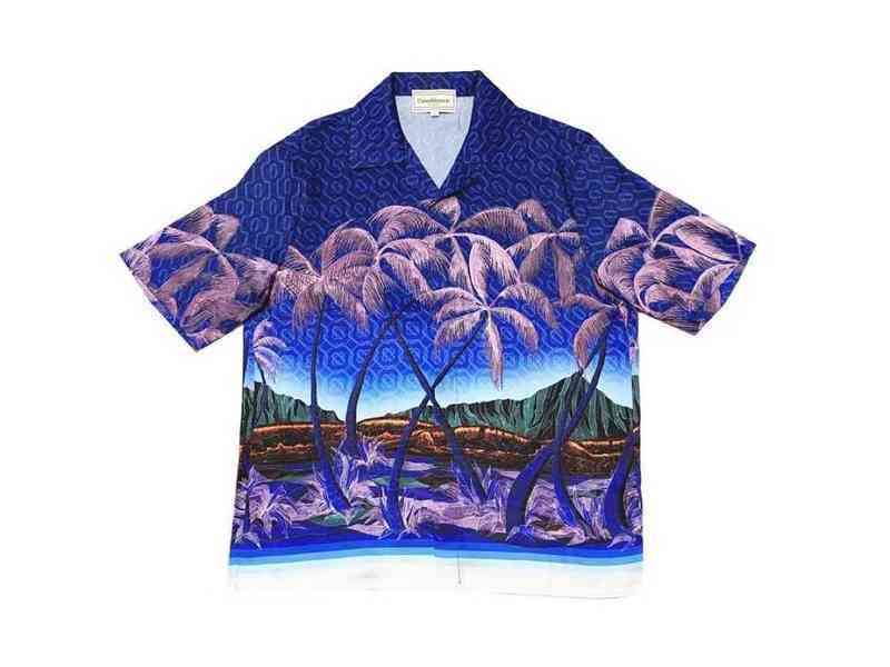 Casablanca 22ss designer shirts Masao San print mens casual shirt womens loose silk -shirt short sleeves luxury t-shirt high quality tees 141Z, As shown on figure
Casablanca 22ss designer shirts Masao San print mens casual shirt womens loose silk -shirt short sleeves luxury t-shirt high quality tees 141Z, As shown on figure