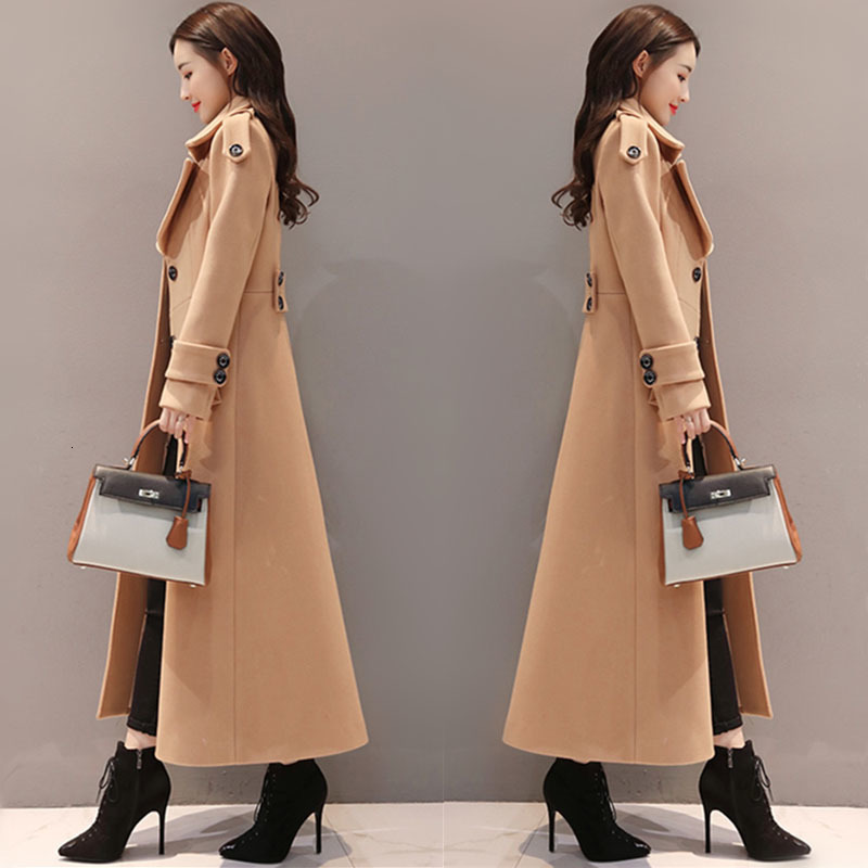 New Women Winter Warm Fashion Blend Elegant Female Fine Single-breasted Plus Long Wool Outerwear R411 8ajo, Caramel colour
New Women Winter Warm Fashion Blend Elegant Female Fine Single-breasted Plus Long Wool Outerwear R411 8ajo, Caramel colour