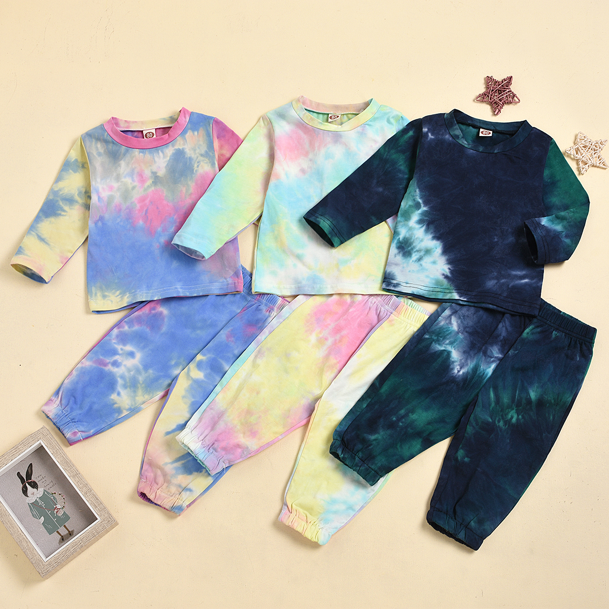 Newborn Baby Boys Clothes Set Tie Dye Print Infant Long Sleeve Sweatshirts Tops+Pants Toddler Girls Sportwear Clothing, White
Newborn Baby Boys Clothes Set Tie Dye Print Infant Long Sleeve Sweatshirts Tops+Pants Toddler Girls Sportwear Clothing, White