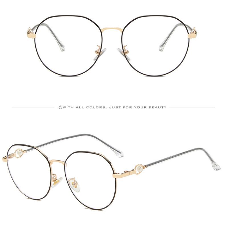 Men women retro lady student Sunglasses cool classic design pearl flat mirror Trendy Simple Sexy Metal Anti-Blue Light Glasses Painted Glasses Frame
Men women retro lady student Sunglasses cool classic design pearl flat mirror Trendy Simple Sexy Metal Anti-Blue Light Glasses Painted Glasses Frame