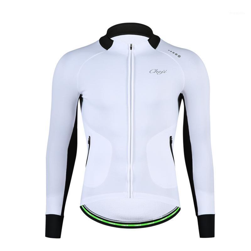 CHEJI Winter Thermal Fleece Cycling Riding Jerseys Reflective MTB DH Bicycle Clothing Long Sleeve Breathable Road Bike Jereys1, White
CHEJI Winter Thermal Fleece Cycling Riding Jerseys Reflective MTB DH Bicycle Clothing Long Sleeve Breathable Road Bike Jereys1, White