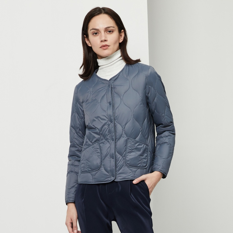 womens clothing early winter down coat regular jacket 90% duck down jacket ultra light solid color slim plus size B90130008 201019