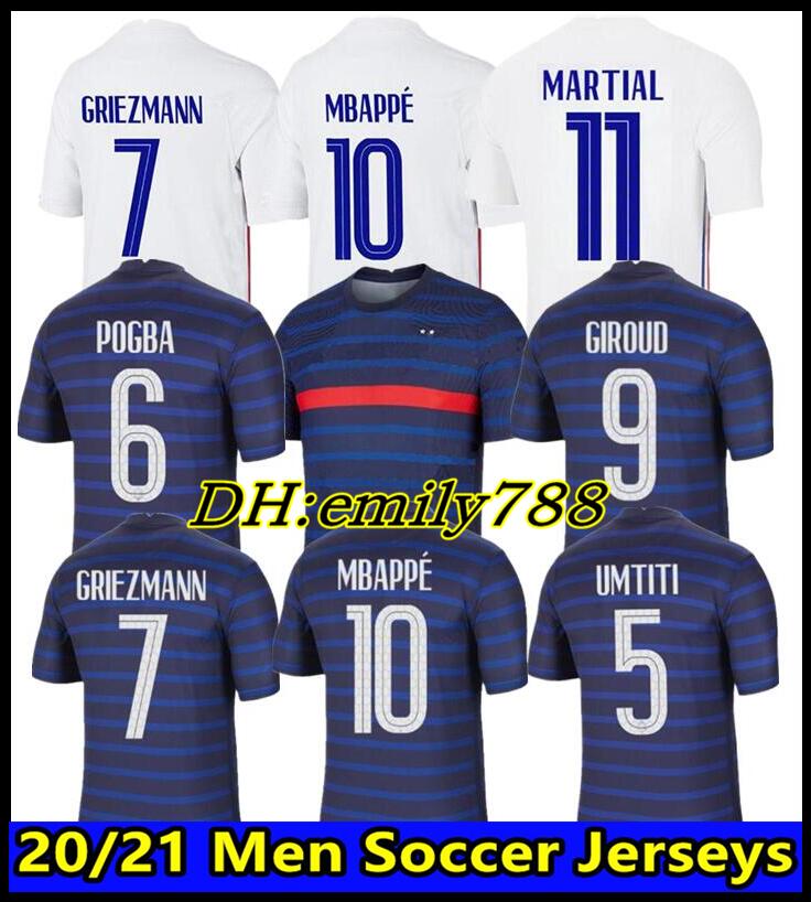 2020 MBAPPE GRIEZMANN POGBA jerseys 2021 Soccer jersey Football shirts maillot de foot VARANE PAVARO UMTTI GIROUD men + kids kit Enfants, 20/21 kids home
2020 MBAPPE GRIEZMANN POGBA jerseys 2021 Soccer jersey Football shirts maillot de foot VARANE PAVARO UMTTI GIROUD men + kids kit Enfants, 20/21 kids home