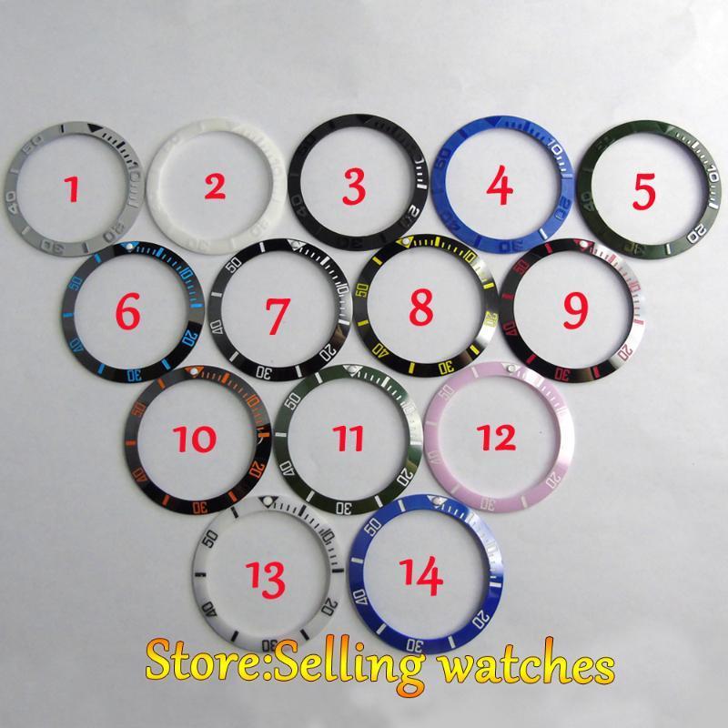 1 pic 38MM Ceramic Red Black Blue Green bezel insert fit automatic 40mm watch (Please note 12 is not in stock )1
1 pic 38MM Ceramic Red Black Blue Green bezel insert fit automatic 40mm watch (Please note 12 is not in stock )1