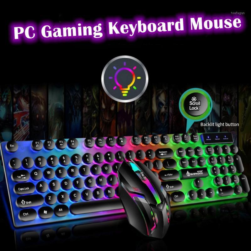 PC Gamer Keyboard Mechanical Wired Computer Mouse Set RGB LED Backlight Ergonomic Gaming Keyboard USB Wired Mouse For Laptop1
PC Gamer Keyboard Mechanical Wired Computer Mouse Set RGB LED Backlight Ergonomic Gaming Keyboard USB Wired Mouse For Laptop1