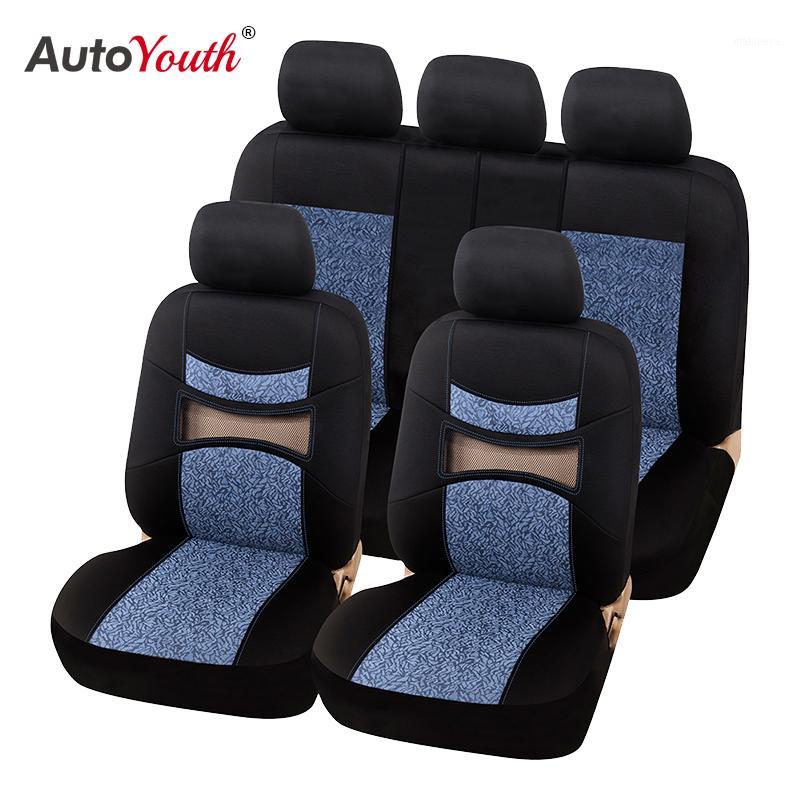 AUTOYOUTH Car Seat Covers Full Set Car Seat Protector Auto Covers Multicolor Jacquard Cloth Universal Fit Most Cars1
AUTOYOUTH Car Seat Covers Full Set Car Seat Protector Auto Covers Multicolor Jacquard Cloth Universal Fit Most Cars1