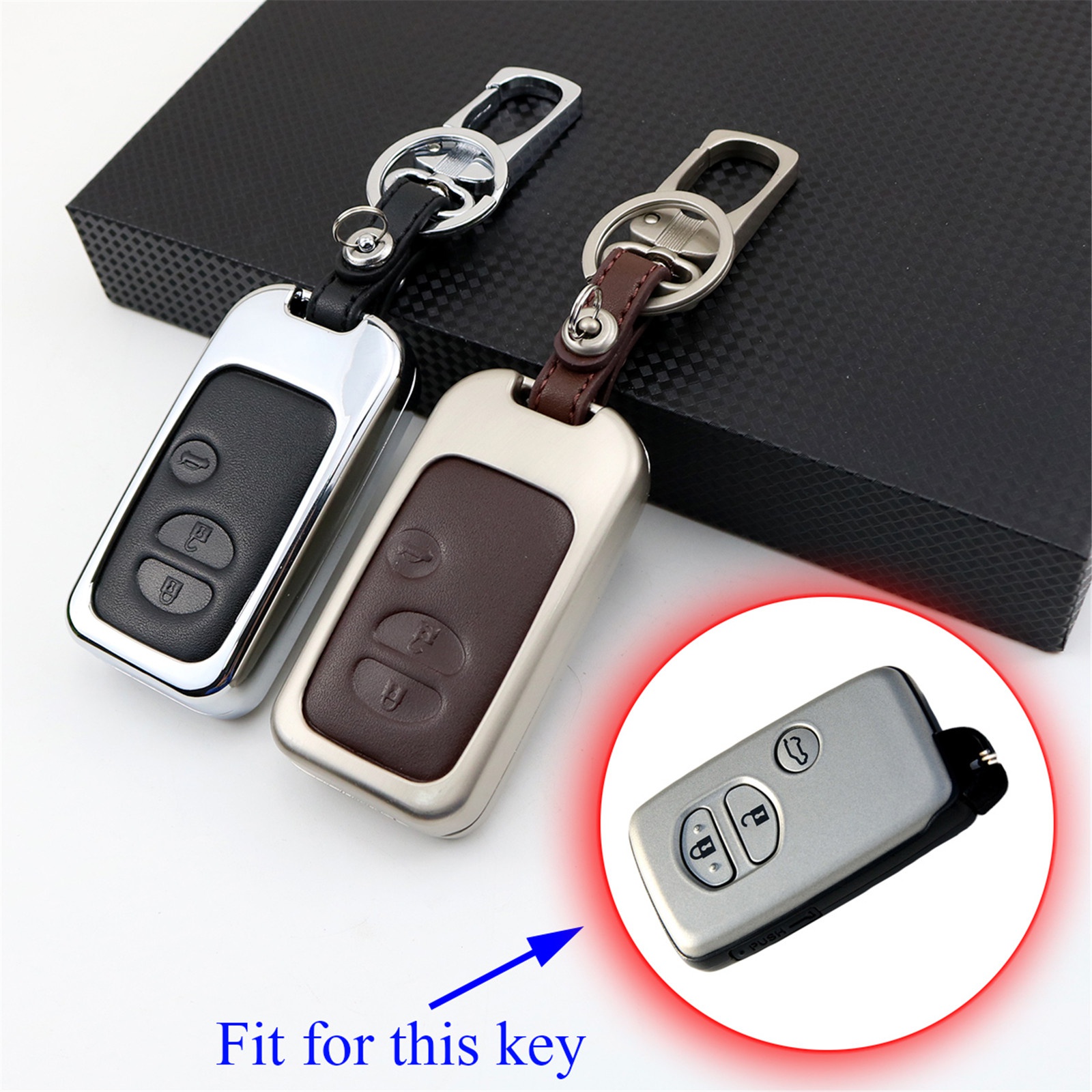 Key Case Holder Fit For Toyota 4Runner Land Cruiser Camry Avalon Venza Crown Reiz Prado Key Bag Shell Fob Protector Cover Accessories
Key Case Holder Fit For Toyota 4Runner Land Cruiser Camry Avalon Venza Crown Reiz Prado Key Bag Shell Fob Protector Cover Accessories