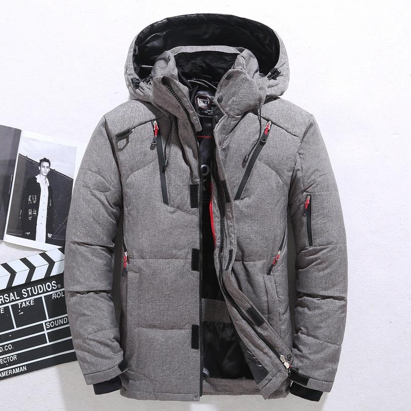Winter Mens Down Jacket Fashion Personality Zipper Pocket 2020 Winter Mens Jackets and Coats Thick Warm Hooded Loose Down Jacket, Black
Winter Mens Down Jacket Fashion Personality Zipper Pocket 2020 Winter Mens Jackets and Coats Thick Warm Hooded Loose Down Jacket, Black