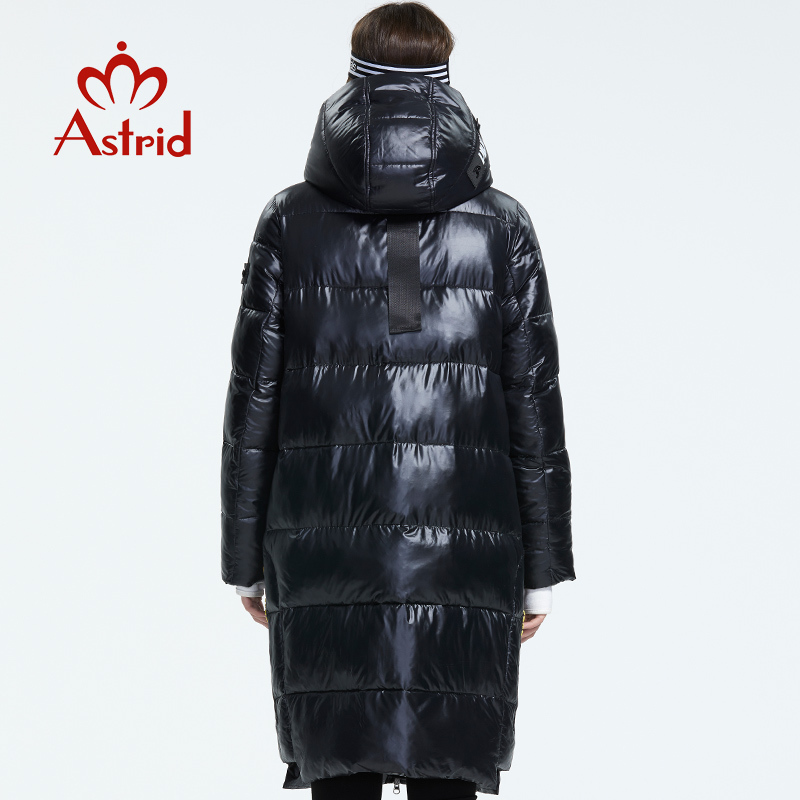 Astrid Winter new arrival down jacket women with a hood fashion style color black long winter for women AR3037 200928