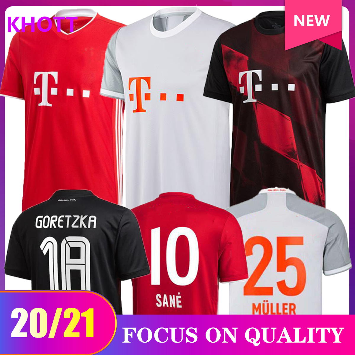 20 21 fans player version SANE LEWANDOWSKI COMAN Bayern Munich Final Soccer jersey 2020 21 Football shirt NIANZOU MUNCHEN Gnabry MEN, Away
20 21 fans player version SANE LEWANDOWSKI COMAN Bayern Munich Final Soccer jersey 2020 21 Football shirt NIANZOU MUNCHEN Gnabry MEN, Away