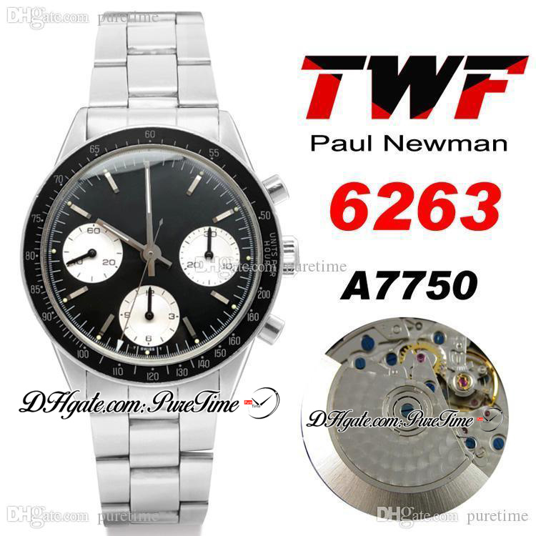 SNF Retro Bamford Paul Newman Ref.6263 ETA A7750 Autoamtic Chronograph Mens Watch Black Dial White Subdial SS Bracelet PTRX Puretime d4, Accessories
SNF Retro Bamford Paul Newman Ref.6263 ETA A7750 Autoamtic Chronograph Mens Watch Black Dial White Subdial SS Bracelet PTRX Puretime d4, Accessories
