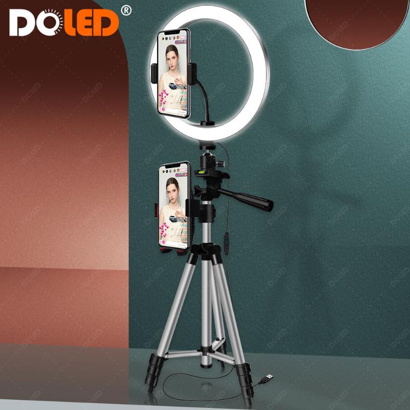 LED Video Ring Light with Tripod Stand for Phone Cirlce Lamp Ringlight with Phone Holder Beauty Lighting for Selfie Photo Makeup
LED Video Ring Light with Tripod Stand for Phone Cirlce Lamp Ringlight with Phone Holder Beauty Lighting for Selfie Photo Makeup