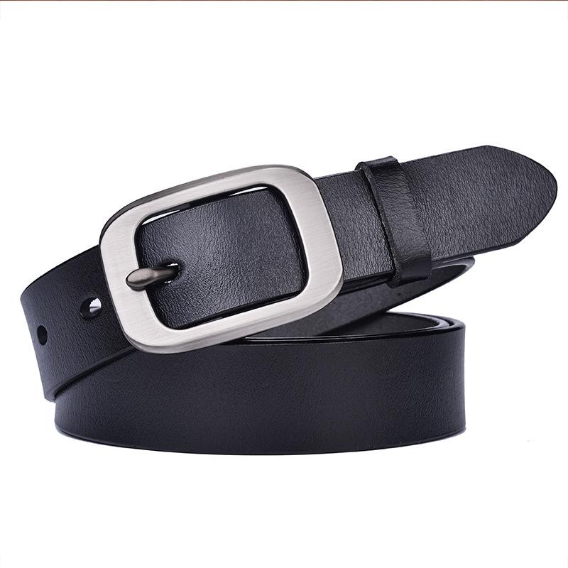 Belts Womens Leather Belt Fashion Versatile Simple Korean Women's Jeans Ceinture Femme Luxe For Women Cinturones Para Mujer, Black
Belts Womens Leather Belt Fashion Versatile Simple Korean Women's Jeans Ceinture Femme Luxe For Women Cinturones Para Mujer, Black