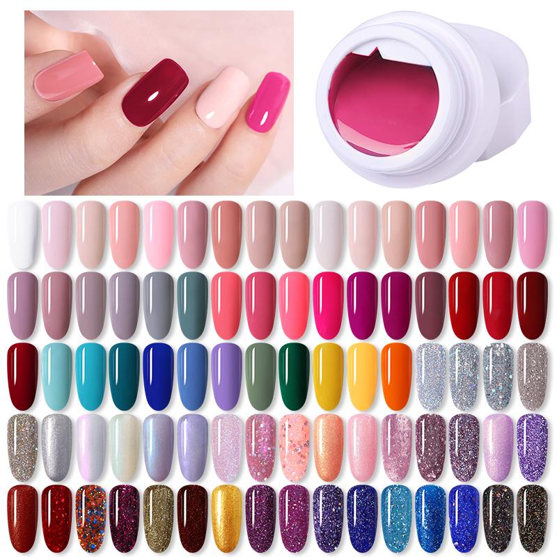 LEMOOC 6pcs/set UV&LED Nail Gel Polish 100 Colors 5ml Paint Gel Long Lasting Soak Off Nail Polish Brush, 5ml gel
LEMOOC 6pcs/set UV&LED Nail Gel Polish 100 Colors 5ml Paint Gel Long Lasting Soak Off Nail Polish Brush, 5ml gel