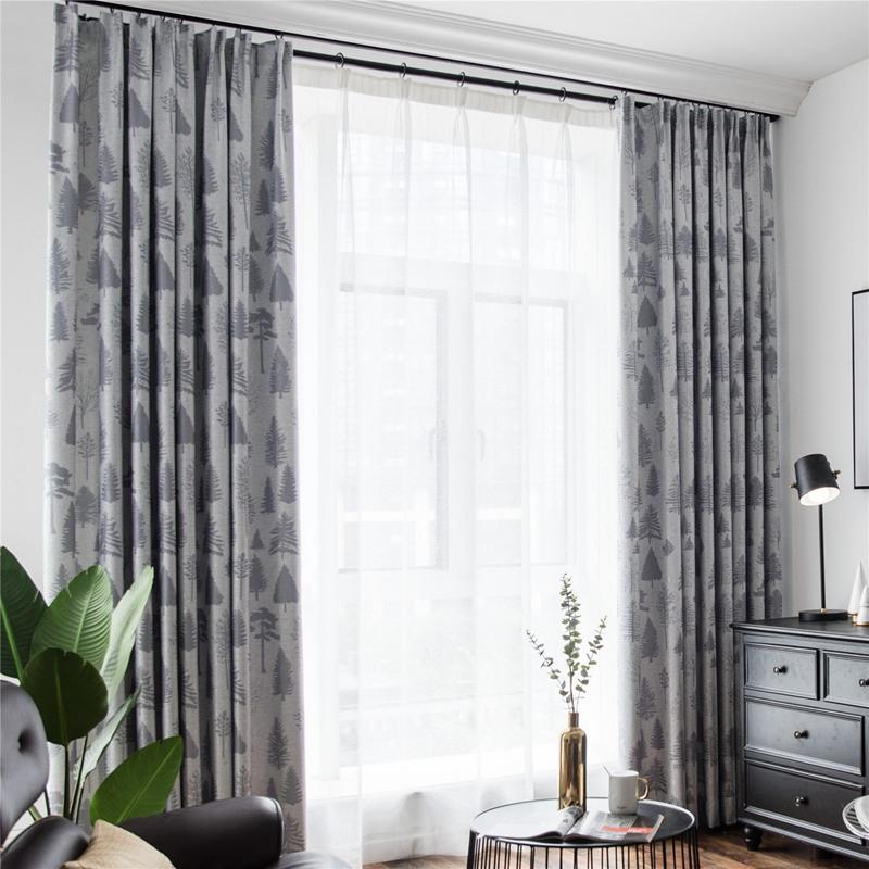 2020 New European Cedar tree Style Design Curtain Fabrics For Window Balcony Living Room Curtains, Gray
2020 New European Cedar tree Style Design Curtain Fabrics For Window Balcony Living Room Curtains, Gray