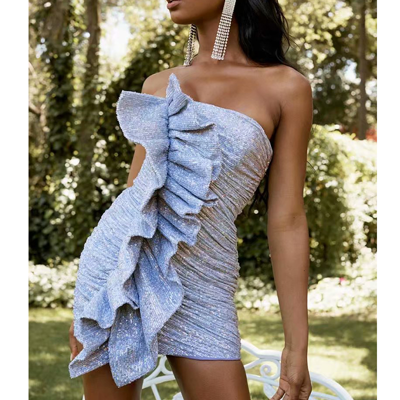 New 2021 Women Sexy Bodycon Ruffles Off Shoulder Bandage Es Female Backless Elegant Club Summer Vestido Xd3352 Duin, Picture
New 2021 Women Sexy Bodycon Ruffles Off Shoulder Bandage Es Female Backless Elegant Club Summer Vestido Xd3352 Duin, Picture