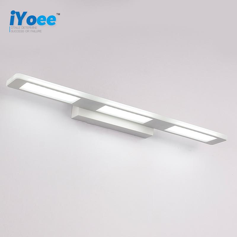 iYoee Morden Anti-fog Waterproof Aluminum Mirror Light LED Bathroom Wall Lamp Brief Indoor Lighting Fixtures Sconce for Home Bed
iYoee Morden Anti-fog Waterproof Aluminum Mirror Light LED Bathroom Wall Lamp Brief Indoor Lighting Fixtures Sconce for Home Bed