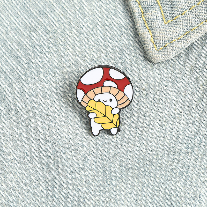 Cartoon Cute Mushroom Enamel Pins Colors Creative Wheat Ears Brooches For Kids Gift Lapel Pins Clothes Bags
Cartoon Cute Mushroom Enamel Pins Colors Creative Wheat Ears Brooches For Kids Gift Lapel Pins Clothes Bags