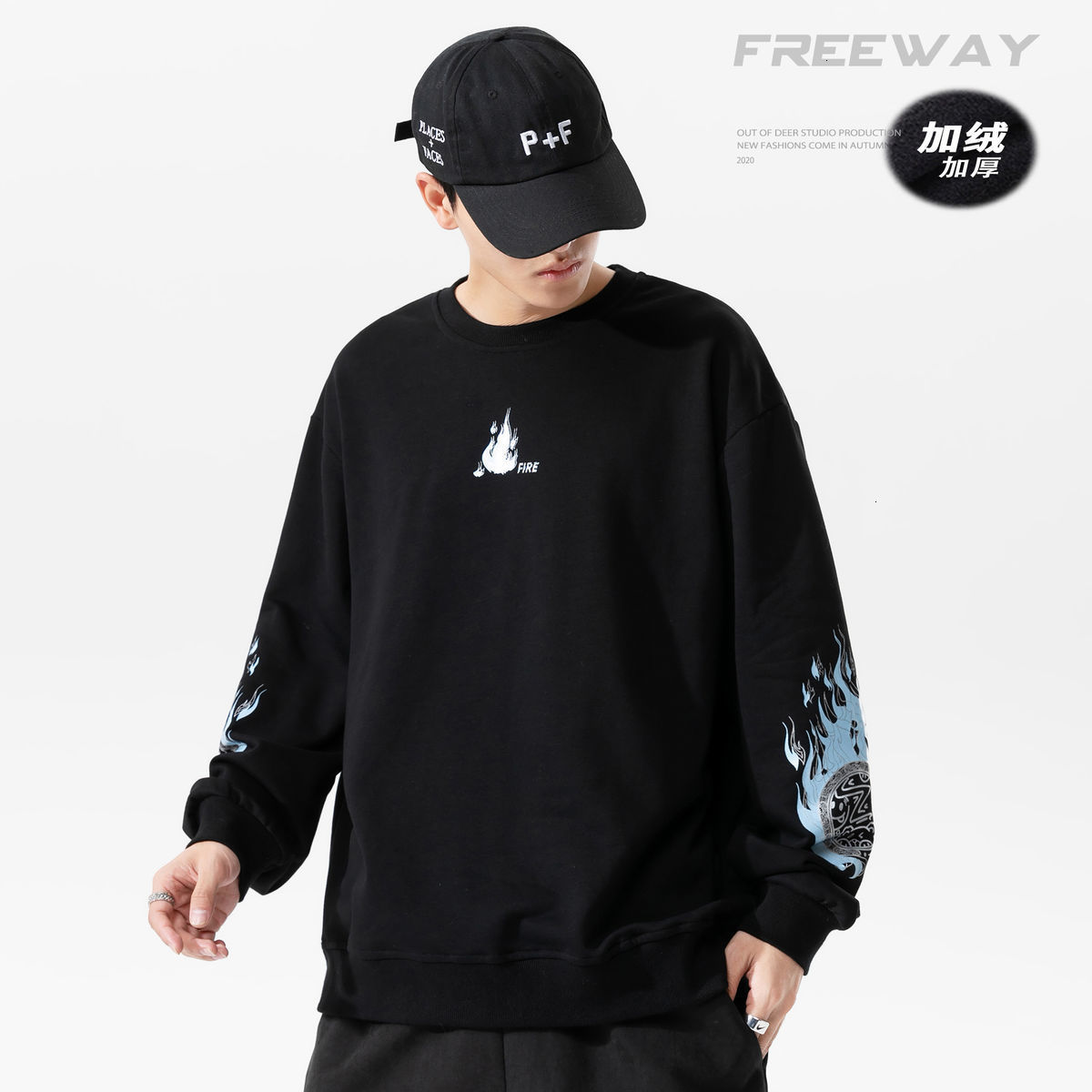2021 Men's Thicken Warm Sweatshirts Autumn Winter New Casual Oversize Man Japanese Style Pullovers Male Hoodie Clothing 3c0h, Black
2021 Men's Thicken Warm Sweatshirts Autumn Winter New Casual Oversize Man Japanese Style Pullovers Male Hoodie Clothing 3c0h, Black
