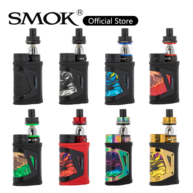 SMOK Scar-Mini Kit with 3ml TFV9 Mini Tank 80W Scar Mini Mod IP67 Waterproof Dustproof Shockproof Vapor Device 100% Original, Fluid black white
SMOK Scar-Mini Kit with 3ml TFV9 Mini Tank 80W Scar Mini Mod IP67 Waterproof Dustproof Shockproof Vapor Device 100% Original, Fluid black white