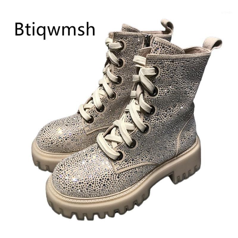 2021 Rhinestone Ankle Boots Women Round Toe Side Zipper Lace Up High Heel Botas De Mujer Bling Bling Boots1, Beige
2021 Rhinestone Ankle Boots Women Round Toe Side Zipper Lace Up High Heel Botas De Mujer Bling Bling Boots1, Beige