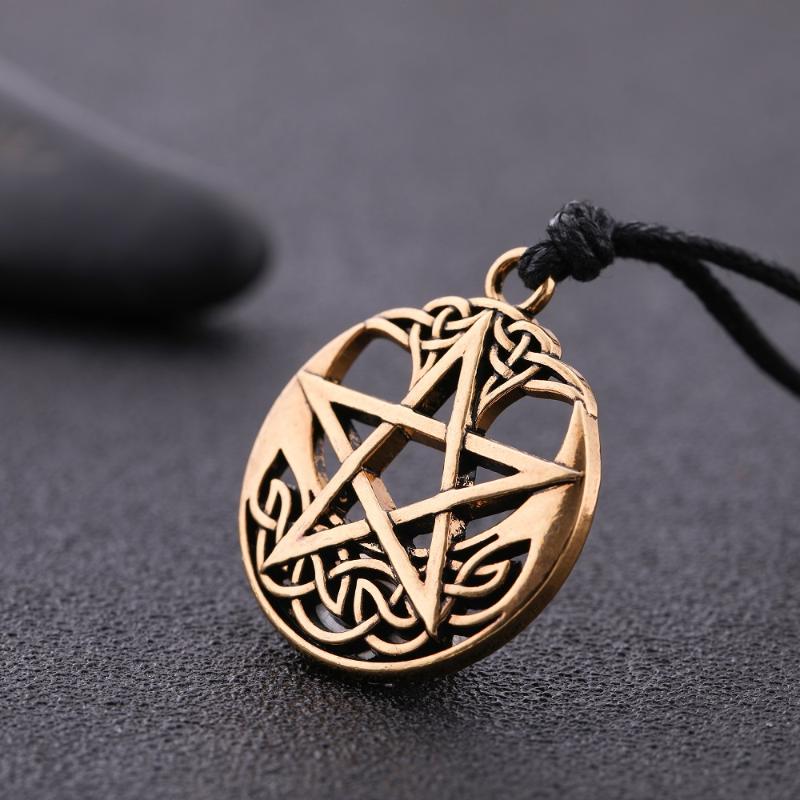 Dawapara New Pentagram Wax rope chain/link chian Vintage Necklace Bring Good Luck And Health for Man and Woman Jewelry
Dawapara New Pentagram Wax rope chain/link chian Vintage Necklace Bring Good Luck And Health for Man and Woman Jewelry