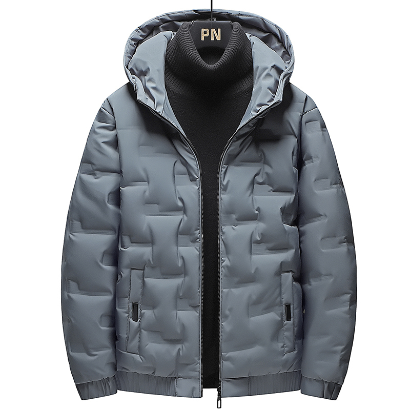 Hooded Down Jacket Men Winter Men's White Duck Down Jacket Coat Casual Thick Warm Overcoat Winter Parkas Men Streetwear 201120