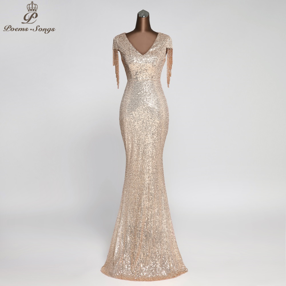 Elegant Sequin Evening dresses party dresses robe de soiree vestidos evening gowns vestido longo festa vintage dress 201114, Black
Elegant Sequin Evening dresses party dresses robe de soiree vestidos evening gowns vestido longo festa vintage dress 201114, Black