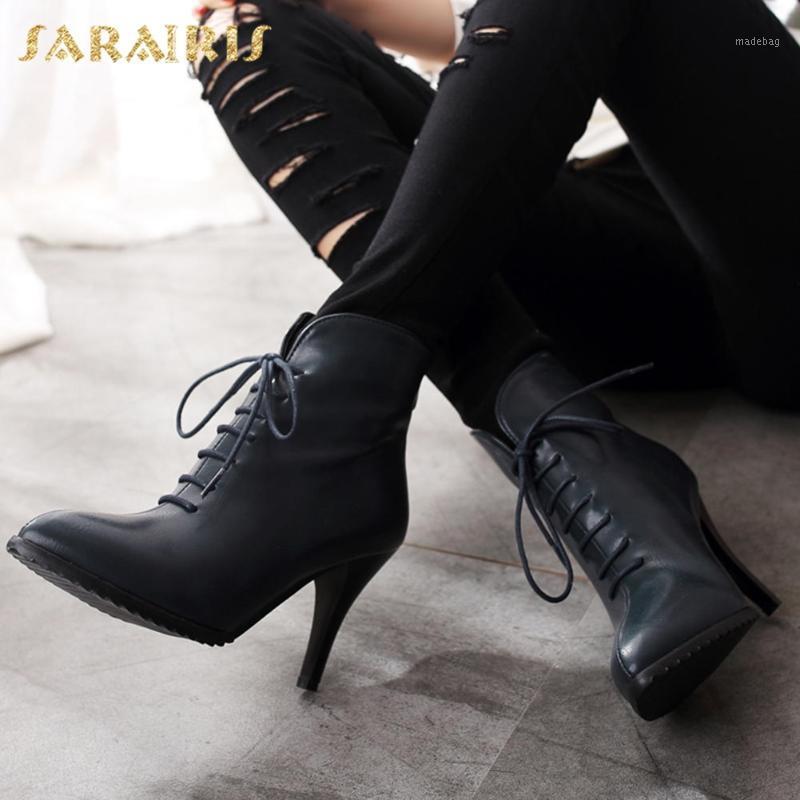 Brand New 2020 Big Size 46 Elegant Shoelaces Thin High Heels Women Autumn Winter Shoes Female Office Lady Ankle Boots1, Black
Brand New 2020 Big Size 46 Elegant Shoelaces Thin High Heels Women Autumn Winter Shoes Female Office Lady Ankle Boots1, Black