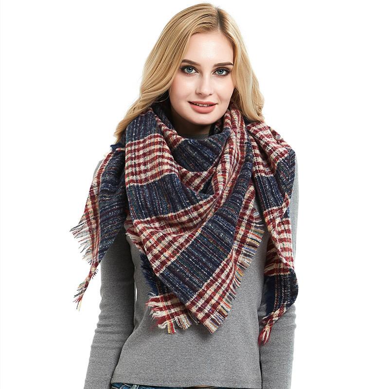 2020 Winter Hijab Direct Sales Amazon Autumn And Winter Selling New Barbed Plaid Scarves Women's Bib Triangle Shawl Wholesale
2020 Winter Hijab Direct Sales Amazon Autumn And Winter Selling New Barbed Plaid Scarves Women's Bib Triangle Shawl Wholesale