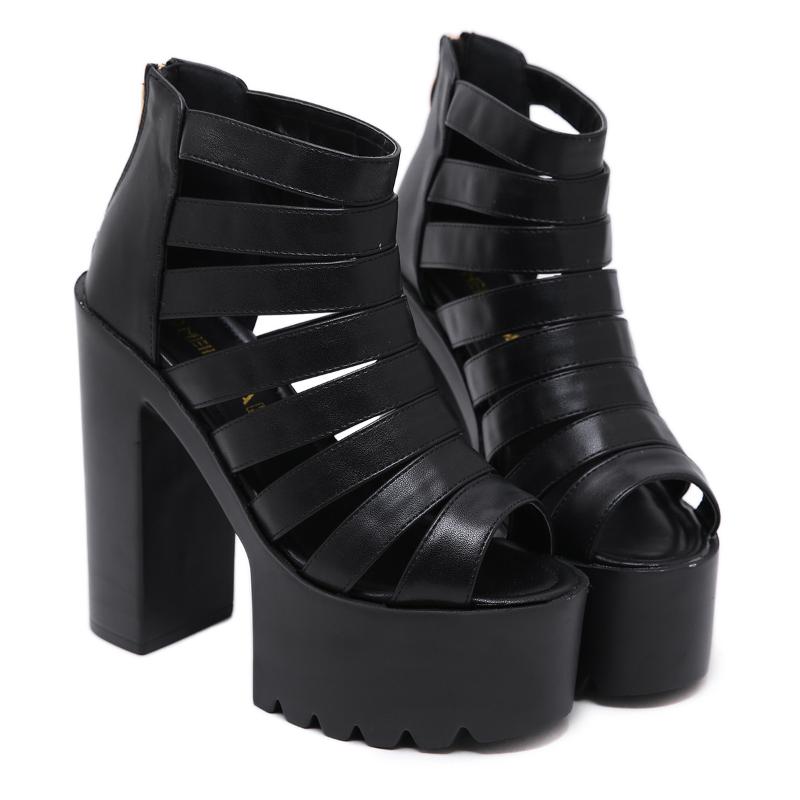Waterproof Platform Women Sandal High and Thick Cross-dressing Heels Women Zapatos De Mujer Sandal Platform Sandalias De Tacon, Black
Waterproof Platform Women Sandal High and Thick Cross-dressing Heels Women Zapatos De Mujer Sandal Platform Sandalias De Tacon, Black